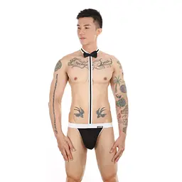 Чоловічі труси "Метелик" M-XL Чорний - мініатюра 2