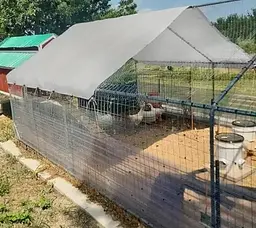 Тент тарпауліновий Shadow з металевими люверсами 200 г/м² 6 х 12 м сірий (TTSH00014) - мініатюра 10