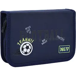 Пенал твердий Yes з клапаном HP-03 Football (533869) - мініатюра 2