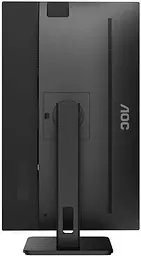 Монітор TFT 27" AOC U27P2, IPS, 4K, HDMI, DP, USB 3.2 хаб, Pivot, колонки, чорний (U27P2) - мініатюра 2