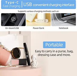 Бігуді для вій з підігрівом, бігуді для вій з підігрівом, портативний бігуді для вій з перезаряджається 24 години, довговічного - мініатюра 9