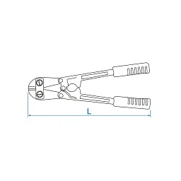 Болторіз KING TONY 30" / 750 мм (6131-30) - мініатюра 3