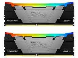 Модуль пам'яті Kingston FURY 16 GB (2x8GB) DDR4 3600 MHz Renegade RGB (KF436C16RB2AK2/16)