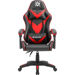 Ігрове крісло Defender xCom Black/Red (64337) - мініатюра 2