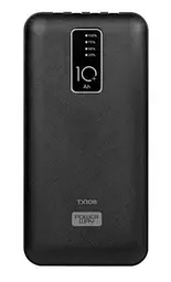 Портативний зовнішній акумулятор Power Bank Powerway TX108 10000mAh (Чорний) - мініатюра 3