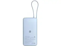 Зовнішній акумулятор (Power Bank) Xiaomi 20000mAh 67W Ice Blue (BHR08O8GL) - мініатюра 3