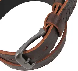 Ремінь шкіряний Skipper чоловічий 125-130х3,8 см acs0029526 - мініатюра 6