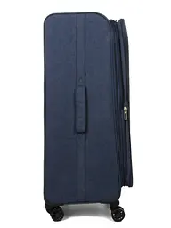 Валіза Гігант (XL) тканинний Airtex Worldline Tirana 608 на 4 колесах 75x46x28см 100л Синій - мініатюра 5