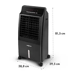 Мобільний кондиціонер-вентилятор OneConcept CTR-1 4-в-1 (10029736) - мініатюра 7