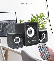 Компьютерные колонки 2.1 Kisonli U2800BT, Bluetooth, AUX, 5W+2x3W - мініатюра 4