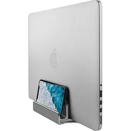 Вертикальна підставка для ноутбука OfficePro LS580S Aluminium alloys Grey (LS580S) - мініатюра 3