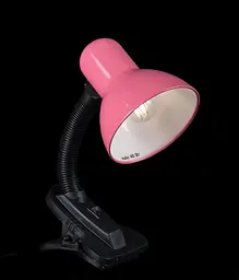 Настільна лампа E27 Splendid Ray N108B (PINK), 40Вт, рожева, для офісу - мініатюра 2