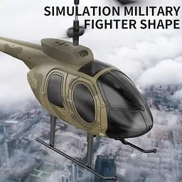 Радіокерований вертоліт Kfplan Z16 з гіроскопом (Хакі) - мініатюра 8