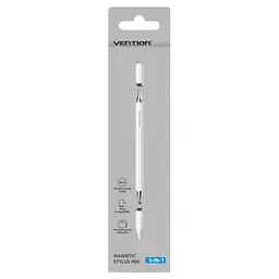 Стилус Vention 3-in-1 Magnetic Stylus Pen White Aluminum Alloy Type (KQLW0) - мініатюра 3