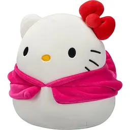 М'яка іграшка Squishmallows Hello Kitty Хелоу Кітті в образі Моя Мелоді 20 см (SQSN00390) - мініатюра 9