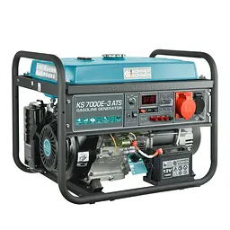 Генератор Синхронний KonnerSohnen KS 7000E-3 ATS, 400В, 5/5.5кВт, АВР(ATS), електростартер, 82.3кг / 5000 Вт / Бензин (KS7000E-3ATS) - мініатюра 3