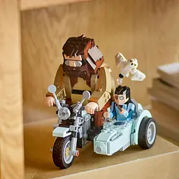 Конструктор LEGO Harry Potter Поїздка Геґріда й Гаррі на мотоциклі 617 деталей (76443) - мініатюра 4
