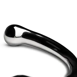 Металевий ділдо Sinner Gear Unbendable The Curvey G-Spot Metal Dildo, 27х2.5 см - мініатюра 3