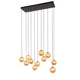 LED люстра каскадна Levistella 999150F-11 AB+AM модерн 22 W на 11 плафонів - мініатюра 4