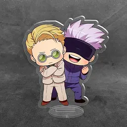 Акрилова колекційна фігурка Chibi Аниме: Магічна битва/JK (Кенто Нанамі, Сатору Годжо) 1 10см - мініатюра 2