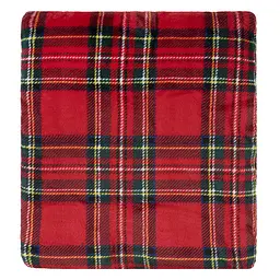 Плед Ardesto Christmas Flannel 160х200 см 100% поліестер клітинка червоний pbe0050493 - мініатюра 3