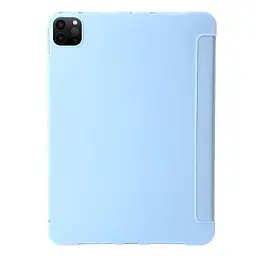Чохол до планшета BeCover Tri Fold Soft TPU Silicone Apple iPad Pro 11" M5 2025 Light Blue (715993) - мініатюра 5