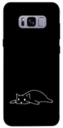TPU чохол Demsky Lazy cat для Samsung G955 Galaxy S8 Plus