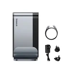 Мультиадаптер хаб Baseus UnionJoy 17-Port Triple-Display Docking Station (B00532304811-00) - мініатюра 2
