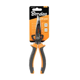 Плоскогубці зігнуті Bradas HAWK GRIP, 200 мм (DIY-PL1113/8) - мініатюра 3
