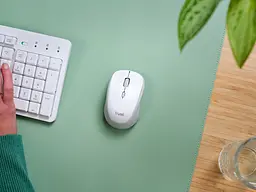 Комп'ютерна миша Trust Yvi+ Compact Multi-Device WL/BT/USB-A білий teh0014040 - мініатюра 2