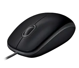 Миша Logitech B110 Silent, Black, USB, оптична, 1000 dpi, 3 кнопки, 1.8 м (910-005508) - мініатюра 2