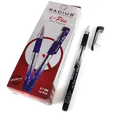 Ручка масляна RADIUS чорний I-Pen, 0,7мм