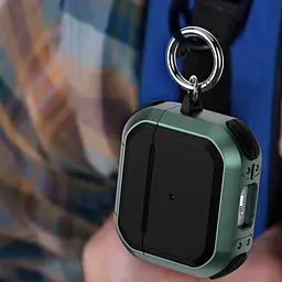 Футляр протиударний Black ed. для навушників Airpods 3 Apple Green - мініатюра 3