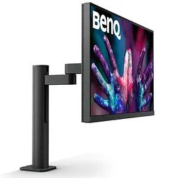 Монітор TFT 27" BenQ PD2705UA, IPS, 4K UHD, 99% sRGB, HDMI, DP, USB-C, USB-hub, HAS, колонки, темно-сірий (9H.LKDLA.TPE) - мініатюра 7