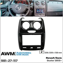 Перехідна рамка Renault Duster, Dacia Duster AWM 981-27-117 - мініатюра 5