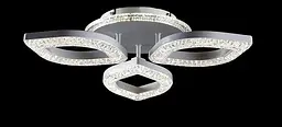 Люстра стельова LED Splendid Ray LT8005/3, 120W, білий метал, акрил, сучасний стиль з пультом та димером - мініатюра 2