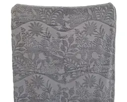 Простирадло махрове жакардове Parisa Home Premium 200х220 щільність 470 г/м2 темно-сіре - мініатюра 8