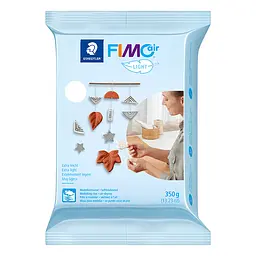 Пластика самозастигаюча Light біла 350 г Fimo Air - мініатюра 1