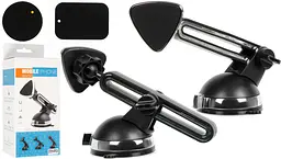 Автотримач для телефону магнітний C015+ XP029 на присосці (Black)