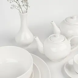 Чайник МВМ My Home Перлина 450 мл білий (KP-96 S WHITE) - мініатюра 2