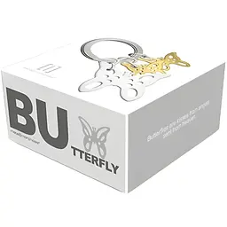 Брелок Metalmorphose Butterfly (8000020378239) - мініатюра 3