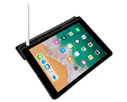Чохол Kaku Stylus TPU для планшета Apple iPad 9.7" (2017 / 2018) / (Air/Air 2) Black - мініатюра 3