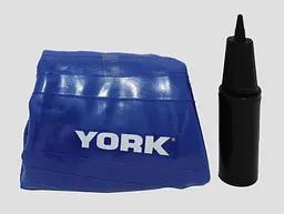 Фітбол York Fitness 65см синій + насос - мініатюра 2