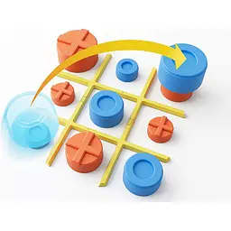 Інтерактивна гра хрестики-нуліки GiiKER Tic-Tac-Toe Bolt JKJZQ001 Yellow - мініатюра 5