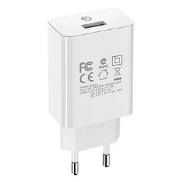 МЗП Borofone BA21A Long journey QC3.0 3A (1USB-A) Білий - мініатюра 4