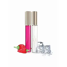 Зігріваючий та охолодний блиск для сосків, 2х13 мл Bijoux Indiscrets Kissable Nip Gloss Duet
