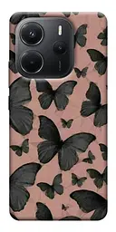Чохол Demsky Пурхаючі метелики для Xiaomi Redmi Note 14 4G (Int. version)