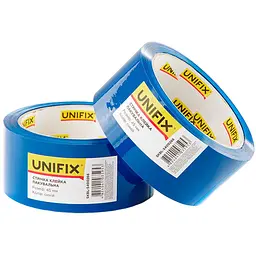 Скотч односторонній Unifix 45 мм x 80 м x 40 мкм синій