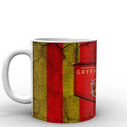 Кухоль GeekLand Harry Potter Гаррі Поттер Гріфіндор HP.02.076 330 мл білий - мініатюра 3