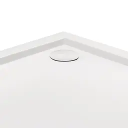 Душовий піддон Qtap Robin 301112 100x100x12 см + сифон Білий - мініатюра 4